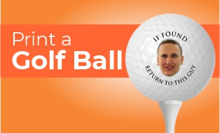 Custom Photo Golf Balls